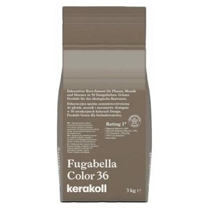 Затирка цементно-смоляная Kerakoll Fugabella Color 36 3 кг