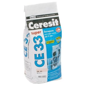 Затирка Ceresit CE 33 Super, 2 кг, роса 31