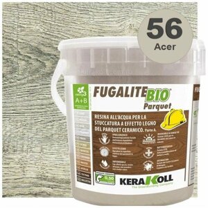 Затирка для плитки двухкомпонентная на эпоксидной основе Kerakoll Fugalite Bio Parquet (3кг) 56 Acer