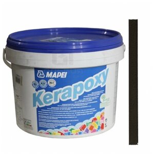 Затирка эпоксидная Mapei Kerapoxy №120 черная 10 кг
