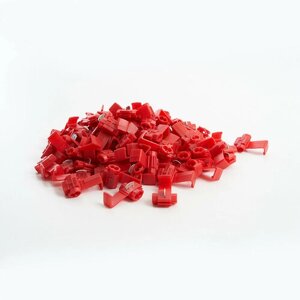 Зажим прокалывающий ответвительный ЗПО-1 - 1,5 мм2, красный, LD502-15 (упаковка 100 шт), STEKKER 39348 (1 шт.)