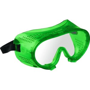 ЗУБР мастер 3 закрытого типа, с прямой вентиляцией, защитные очки (11027)