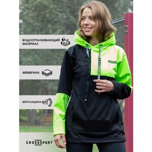 Анорак CroSSSport, размер 48, зеленый