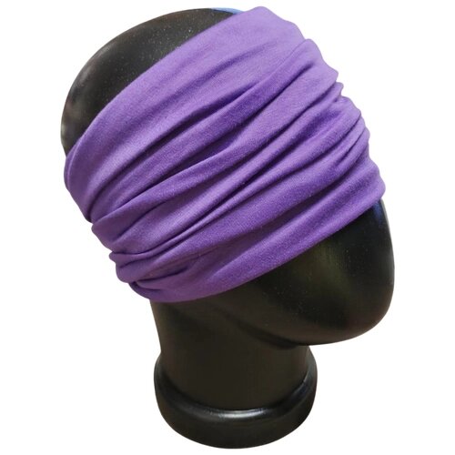 Бандана шлем Onecircle микрофибра демисезонная, размер безразмерная, фиолетовый