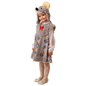 Батик Карнавальный костюм Мышка Малютка, рост 104 см 5312-104-52