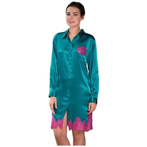 Блуза MIA-AMORE, размер XL (50), зеленый
