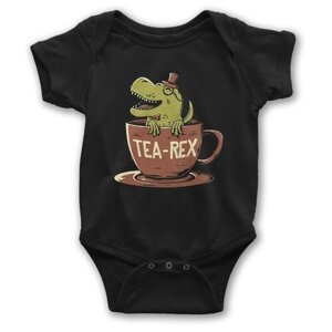 Боди детское Wild Child Чай Рекс / Динозавр Для новорожденных Для малышей, размер 2-4 мес.