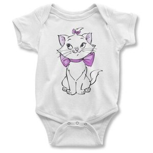Боди детское Wild Child Кошка Мари / Кот Для новорожденных Для малышей, размер 6-9 мес.