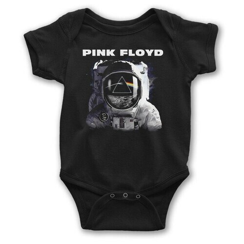 Боди детское Wild Child Pink Floyd / Космонавт Для новорожденных Для малышей, размер 12-18 мес.
