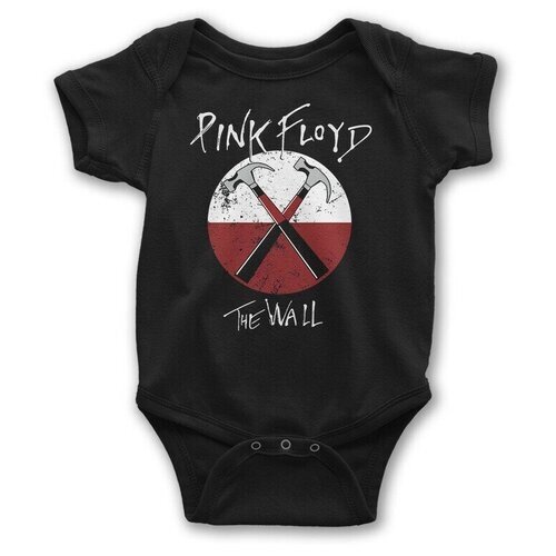 Боди детское Wild Child Pink Floyd / The Wall Для новорожденных Для малышей, размер 1-2 мес.