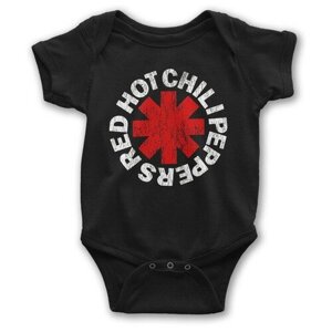 Боди детское Wild Child Red Hot Chili Peppers / RHCP Для новорожденных Для малышей, размер 12-18 мес.