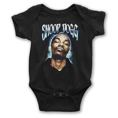 Боди детское Wild Child Снуп Догг / Snoop Dogg Для новорожденных Для малышей, размер 12-18 мес.
