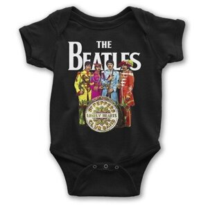 Боди детское Wild Child The Beatles / Битлз Для новорожденных Для малышей, размер 6-9 мес.