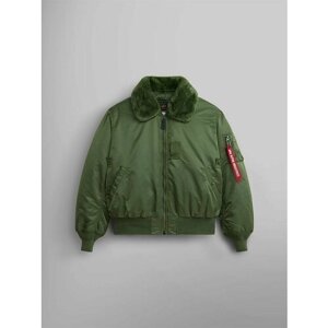 Бомбер ALPHA industries, размер S, зеленый