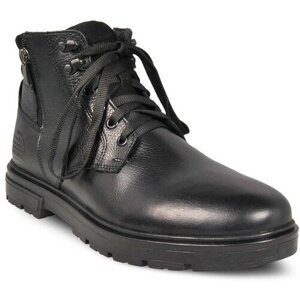 Ботинки Baden, зимние, натуральная кожа, размер 44, черный