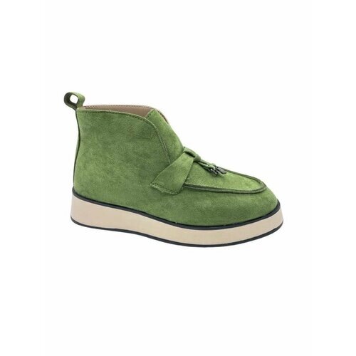 Ботинки MERGEMAX, размер 37, зеленый