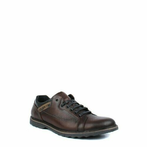 Ботинки Тофа, натуральная кожа, размер 39, коричневый