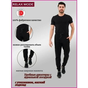 Брюки Relax Mode, размер 50/175-180, черный