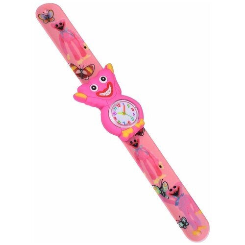 Часы детские наручные/подарок ребенку/хаги розовый