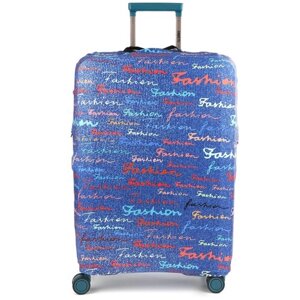 Чехол для чемодана FABRETTI, размер L, синий