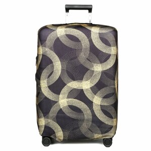 Чехол для чемодана FABRETTI W1060-L, размер L, черный