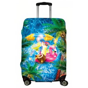 Чехол для чемодана "Flamingo" размер M