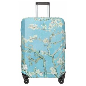 Чехол для чемодана Gianni Conti, полиэстер, размер L, синий, мультиколор