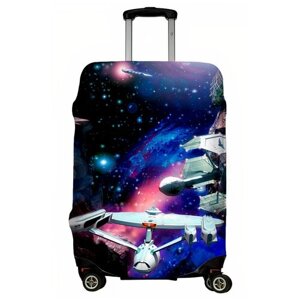 Чехол для чемодана "Космическое движение" размер L