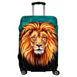 Чехол для чемодана LeJoy, текстиль, полиэстер, размер L, мультиколор