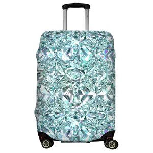 Чехол для чемодана LeJoy, текстиль, полиэстер, размер L, зеленый