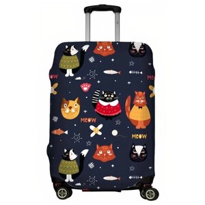 Чехол для чемодана "Meow&Me" размер M