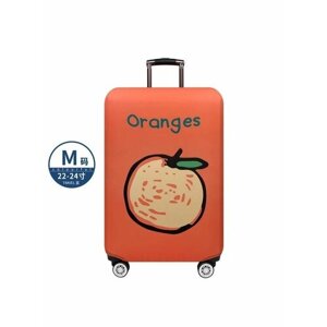 Чехол для чемодана , оранжевый
