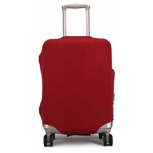 Чехол для чемодана , полиэстер, размер M, красный