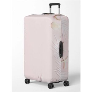 Чехол для чемодана , размер M, розовый