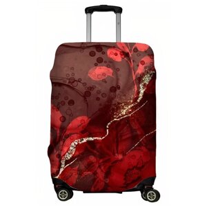 Чехол для чемодана "Red foil" размер L