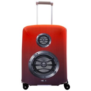 Чехол для чемодана ROUTEMARK, 40 л, размер S, коричневый, мультиколор