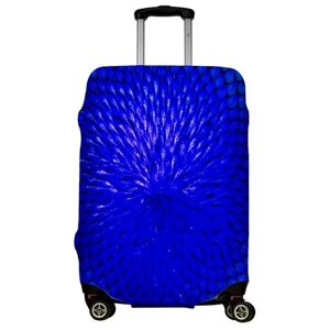 Чехол для чемодана "Синие блики" размер M (арт. LJ-CASE-M-v721)