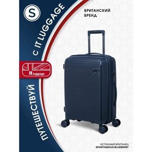 Чемодан IT Luggage, размер S, синий