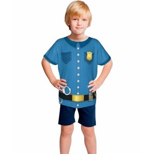 Детская футболка полицейского (18280) 134 см