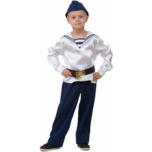 Детская военная форма моряка костюм Матроса парадный Jeanees 5703