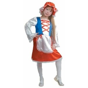 Детские маскарадные костюмы "Красная Шапочка", размер 34, рост 134-140 см