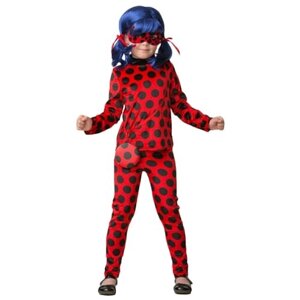 Детский карнавальный костюм Батик "Леди Баг" р 122-64, с маскарадными принадлежностями