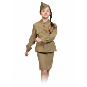 Детский костюм солдаточки