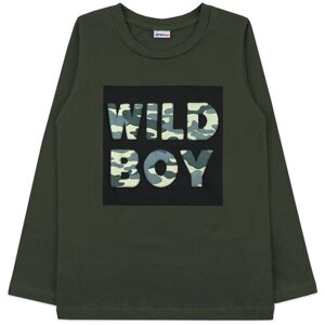 Джемпер для мальчика, черный, Wild Boy 30 (104-110) 4-5 лет