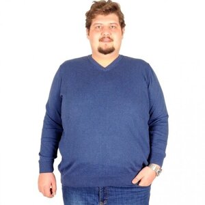 Джемпер ModeXL, размер 8XL (72), синий