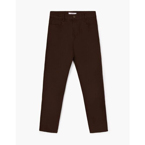 Джинсы Gloria Jeans, размер 10-11л/146 (36), коричневый