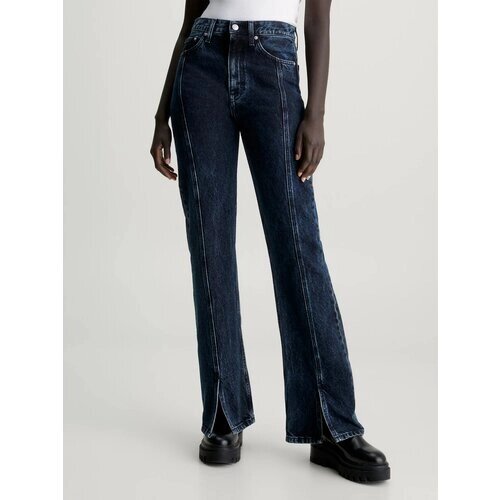 Джинсы клеш Calvin Klein Jeans, размер 28/32, синий