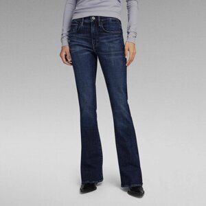 Джинсы клеш G-Star RAW 3301 Flare Jeans, размер 26/32, синий