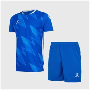 Форма Kelme футбольная, футболка и шорты, размер XXL, синий