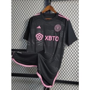 Футболка Фанатский футболка, размер XL, черный, розовый